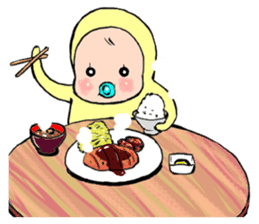 memetan "gourmet type" sticker #4001215