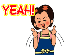 Mimi the housewife 2 sticker #4002438