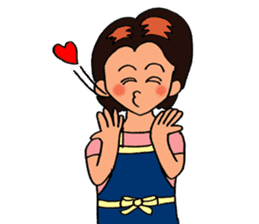 Mimi the housewife 2 sticker #4002449