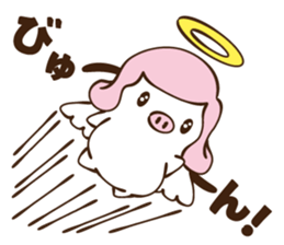 porky angel sticker #4003636