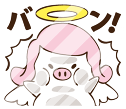 porky angel sticker #4003637