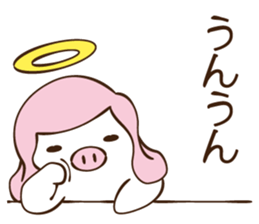 porky angel sticker #4003640