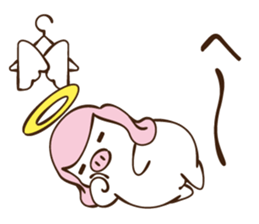 porky angel sticker #4003641