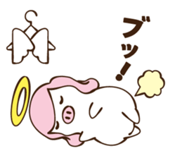 porky angel sticker #4003642