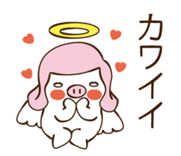 porky angel sticker #4003645