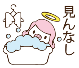 porky angel sticker #4003666