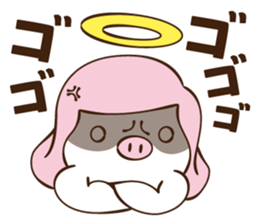 porky angel sticker #4003667