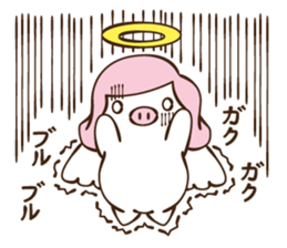 porky angel sticker #4003670