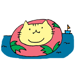 Plump cat , nekotasan sticker #4003707