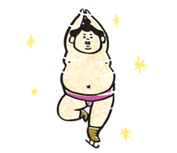 sumo wrestler"yuruizeki" part4 sticker #4004008