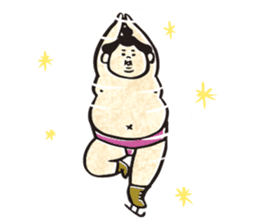 sumo wrestler"yuruizeki" part4 sticker #4004008