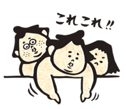 sumo wrestler"yuruizeki" part4 sticker #4004014