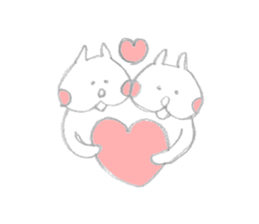 Good duo cats of FUNA sticker #4004231