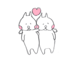 Good duo cats of FUNA sticker #4004236