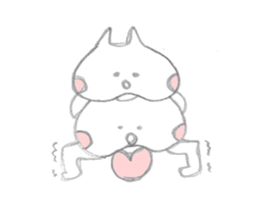 Good duo cats of FUNA sticker #4004239