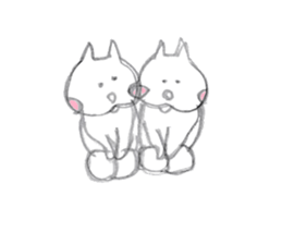 Good duo cats of FUNA sticker #4004243