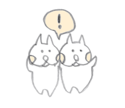 Good duo cats of FUNA sticker #4004244
