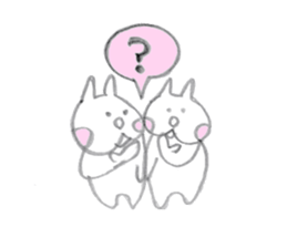 Good duo cats of FUNA sticker #4004245