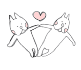 Good duo cats of FUNA sticker #4004249