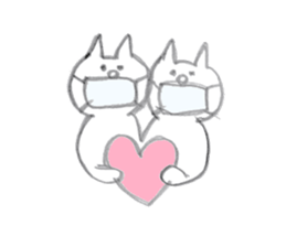 Good duo cats of FUNA sticker #4004258