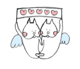 Good duo cats of FUNA sticker #4004266