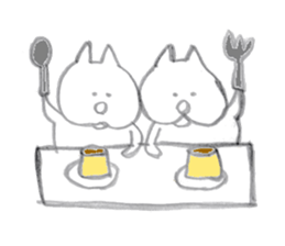 Good duo cats of FUNA sticker #4004268