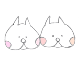 Good duo cats of FUNA sticker #4004269