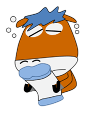 a daily life of walking horse  3rd sticker #4004405