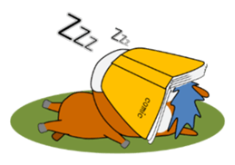 a daily life of walking horse  3rd sticker #4004422