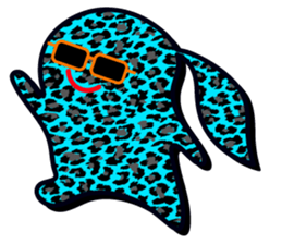 Mr.Leopard and Miss Zebra sticker #4005163