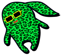 Mr.Leopard and Miss Zebra sticker #4005165