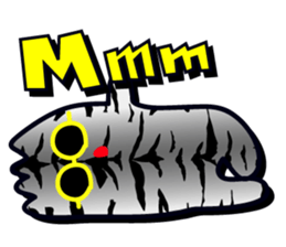 Mr.Leopard and Miss Zebra sticker #4005170