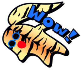 Mr.Leopard and Miss Zebra sticker #4005172