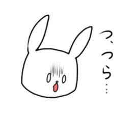 Depressed are in rabbit. sticker #4006316