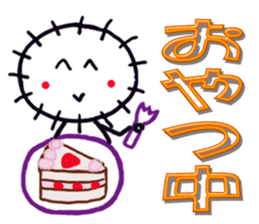 Daily life of the girl of the sea urchin sticker #4006407