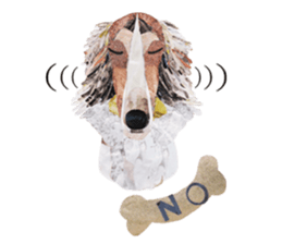 Let's talk "Borzoi" sticker #4006553