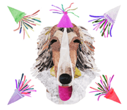 Let's talk "Borzoi" sticker #4006557