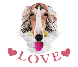 Let's talk "Borzoi" sticker #4006559