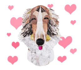 Let's talk "Borzoi" sticker #4006561