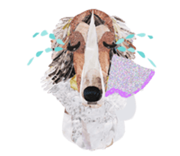 Let's talk "Borzoi" sticker #4006563