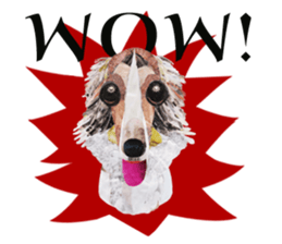 Let's talk "Borzoi" sticker #4006570