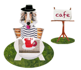 Let's talk "Borzoi" sticker #4006574