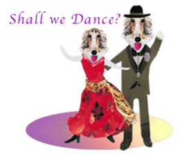 Let's talk "Borzoi" sticker #4006582