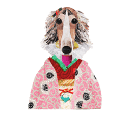Let's talk "Borzoi" sticker #4006584
