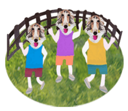 Let's talk "Borzoi" sticker #4006587