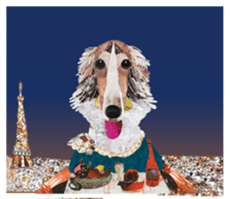 Let's talk "Borzoi" sticker #4006588