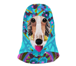 Let's talk "Borzoi" sticker #4006590