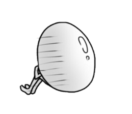 Soft-boiled Yude tamako. sticker #4006625