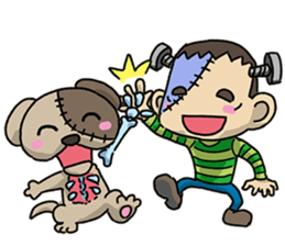 Dog of Franken sticker #4006653