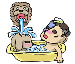 Dog of Franken sticker #4006660